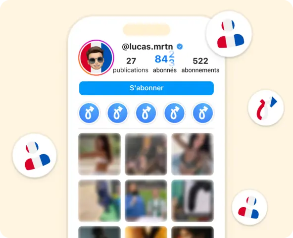 🇫🇷 Abonnés IG Français