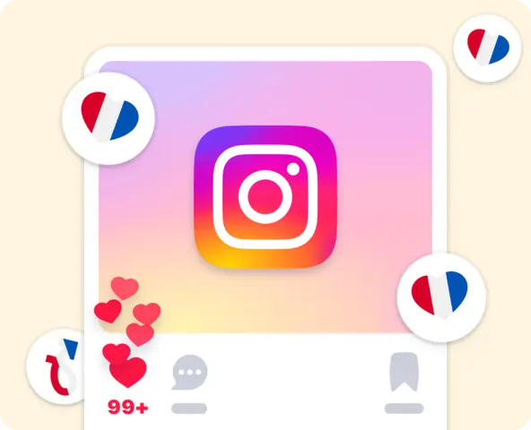 🇫🇷 Likes IG Français